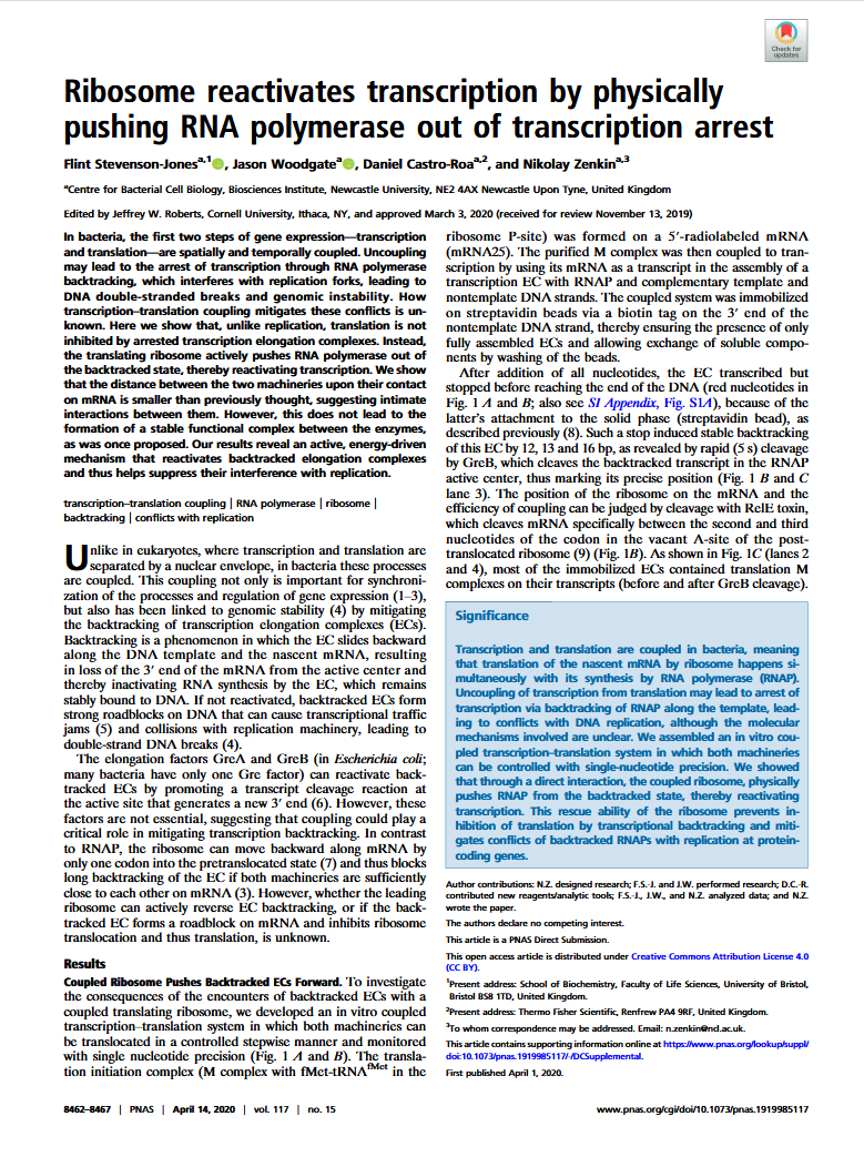 PNAS paper